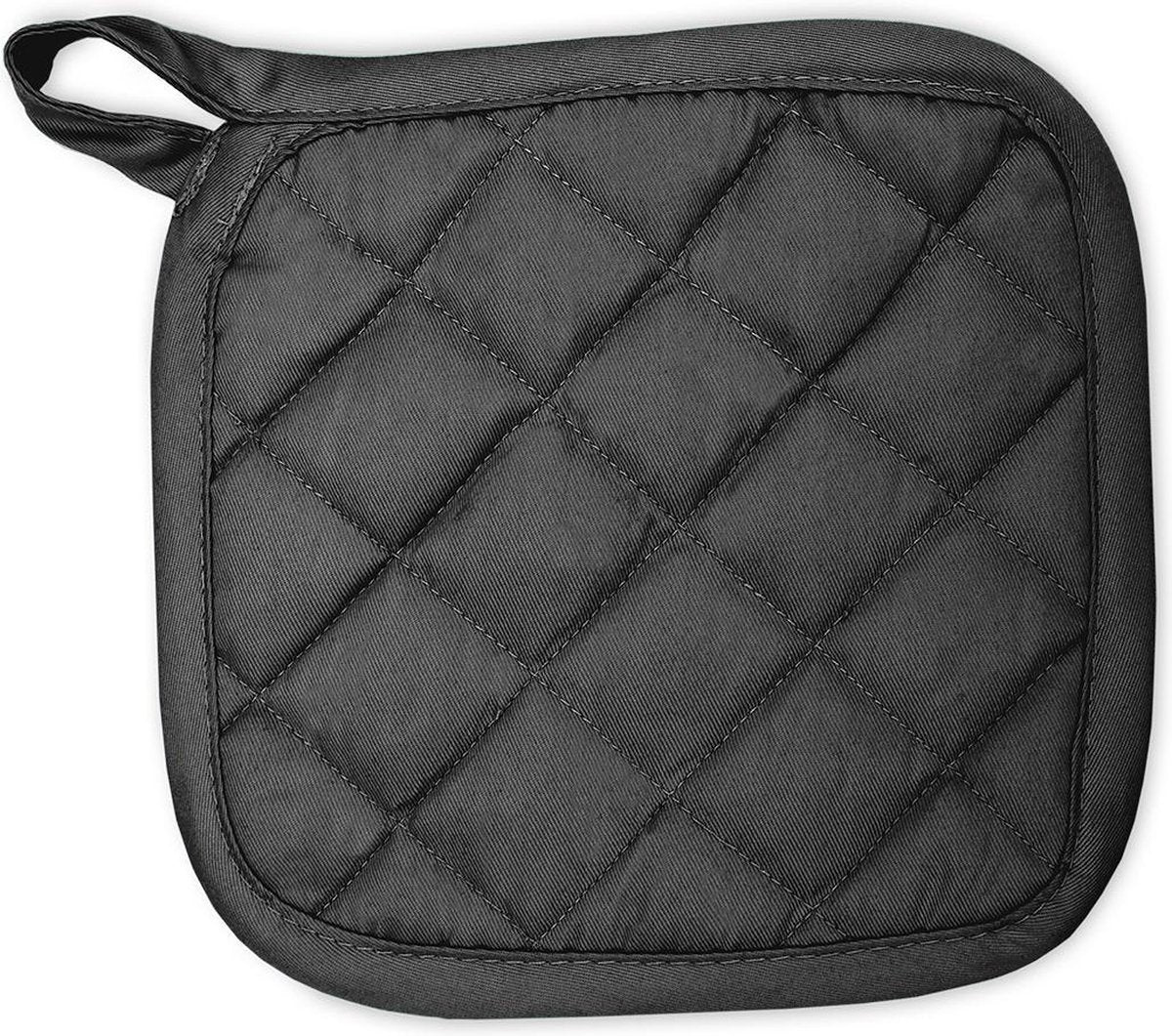 Unico Pannenlappen 21x21cm 10 stuks-Antraciet