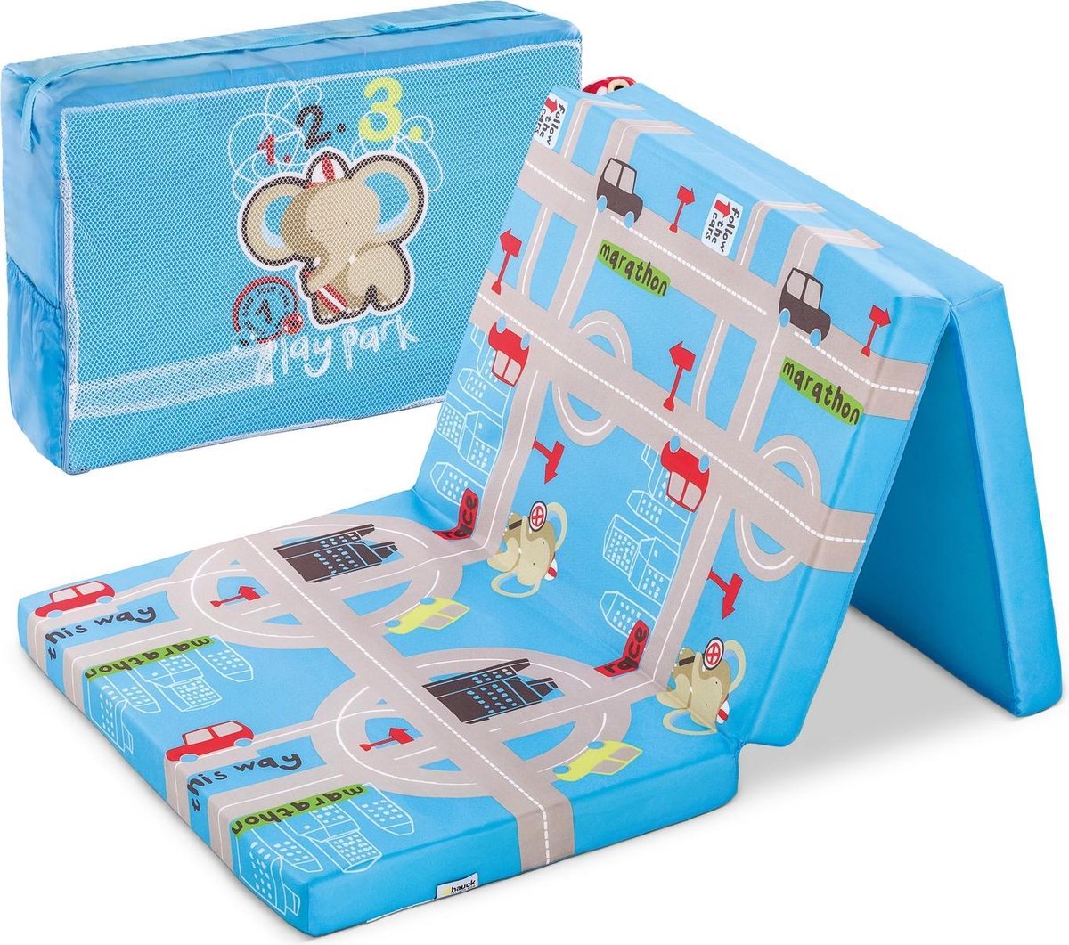 Hauck Sleeper Babymatras 60x120cm - Blauw
