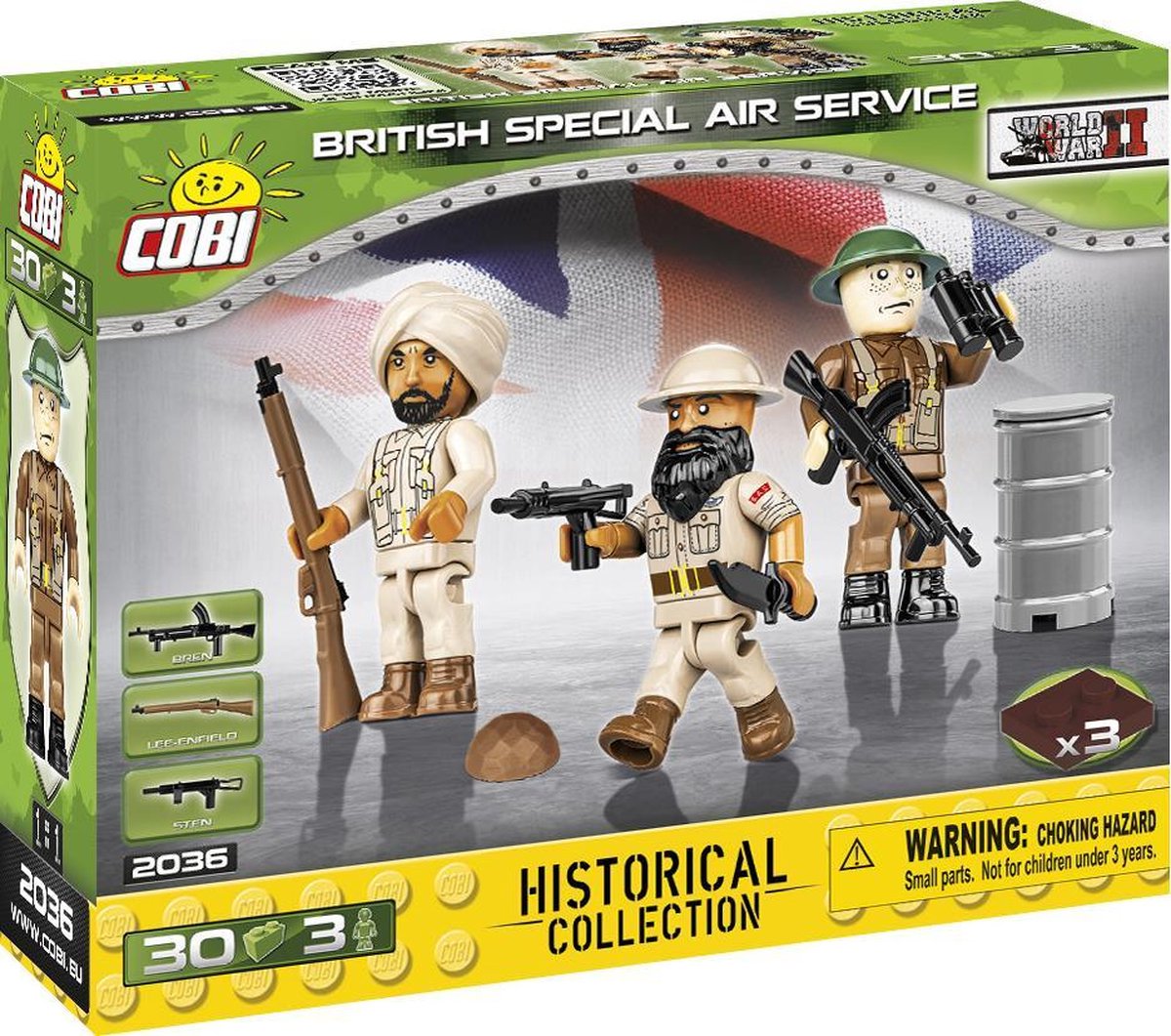 COBI WW2 6 British Special Air Service - Constructiespeelgoed - Modelbouw - Vliegtuig