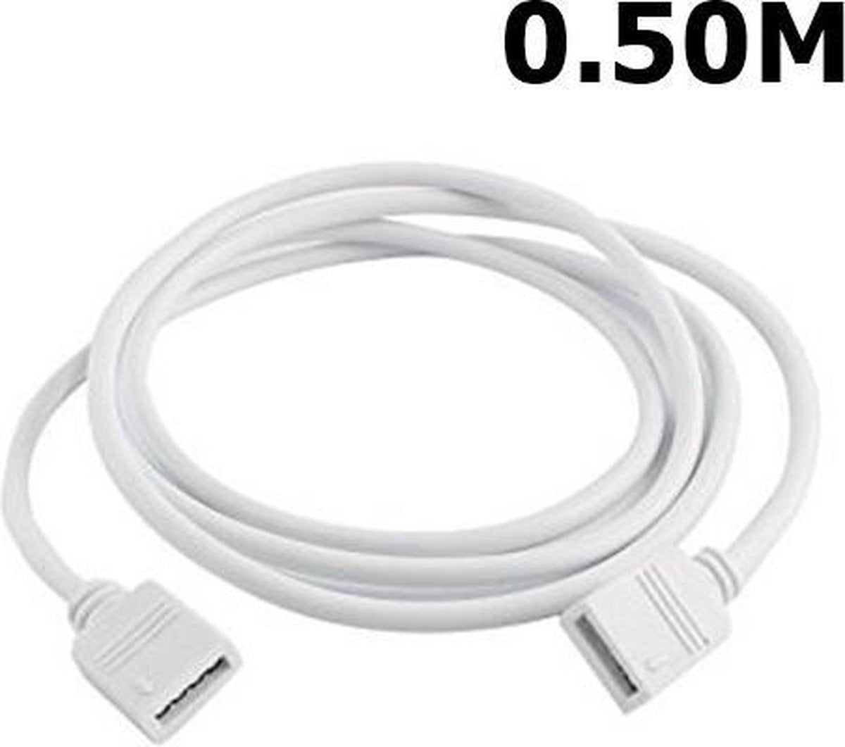 0.5 Meter 4Pin RGB led connector Extension Cable