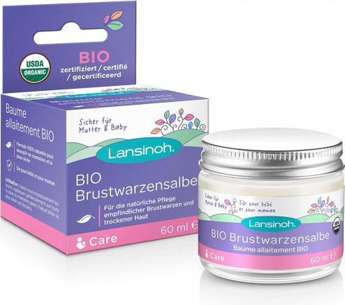 lansinoh biologische tepelzalf 60ml
