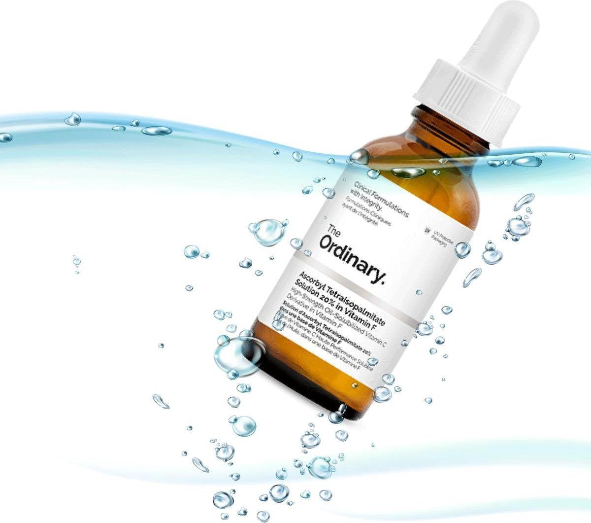 Ascorbyl Tetraisopalmitate Solution 20% in Vitamin F - verhelderend serum - The Ordinary