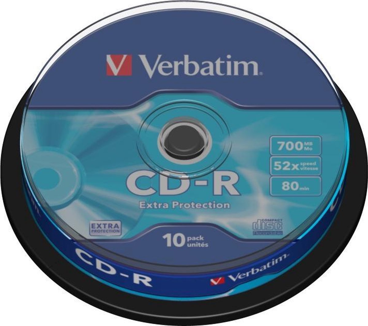 Verbatim 43437 CD-R Extra Protection Schijven - 10 Stuks / Spindel