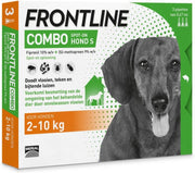 Frontline Combo - S: van 2 tot 10 kg - Anti vlooienmiddel en tekenmiddel - Hond - 3 pipetten