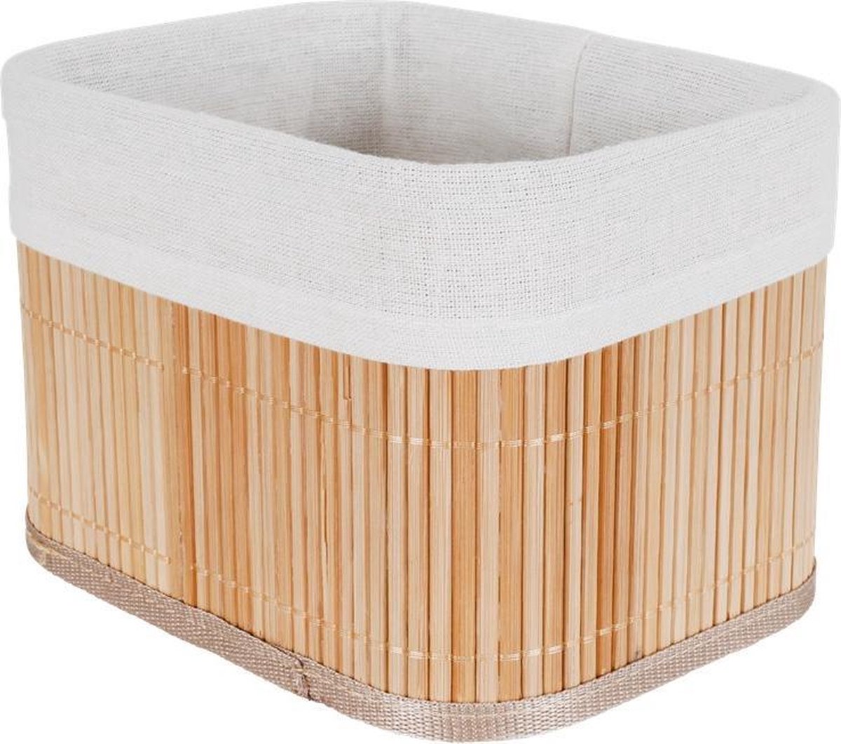Bamboe latjes opbergmanden set van 4| Opbergdoos | Mooi en Duurzaam |
