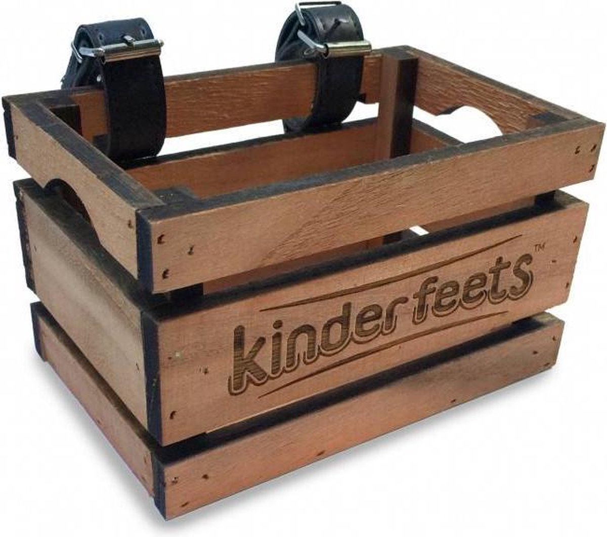 Kinderfeets - Fietsmandje - Bruin