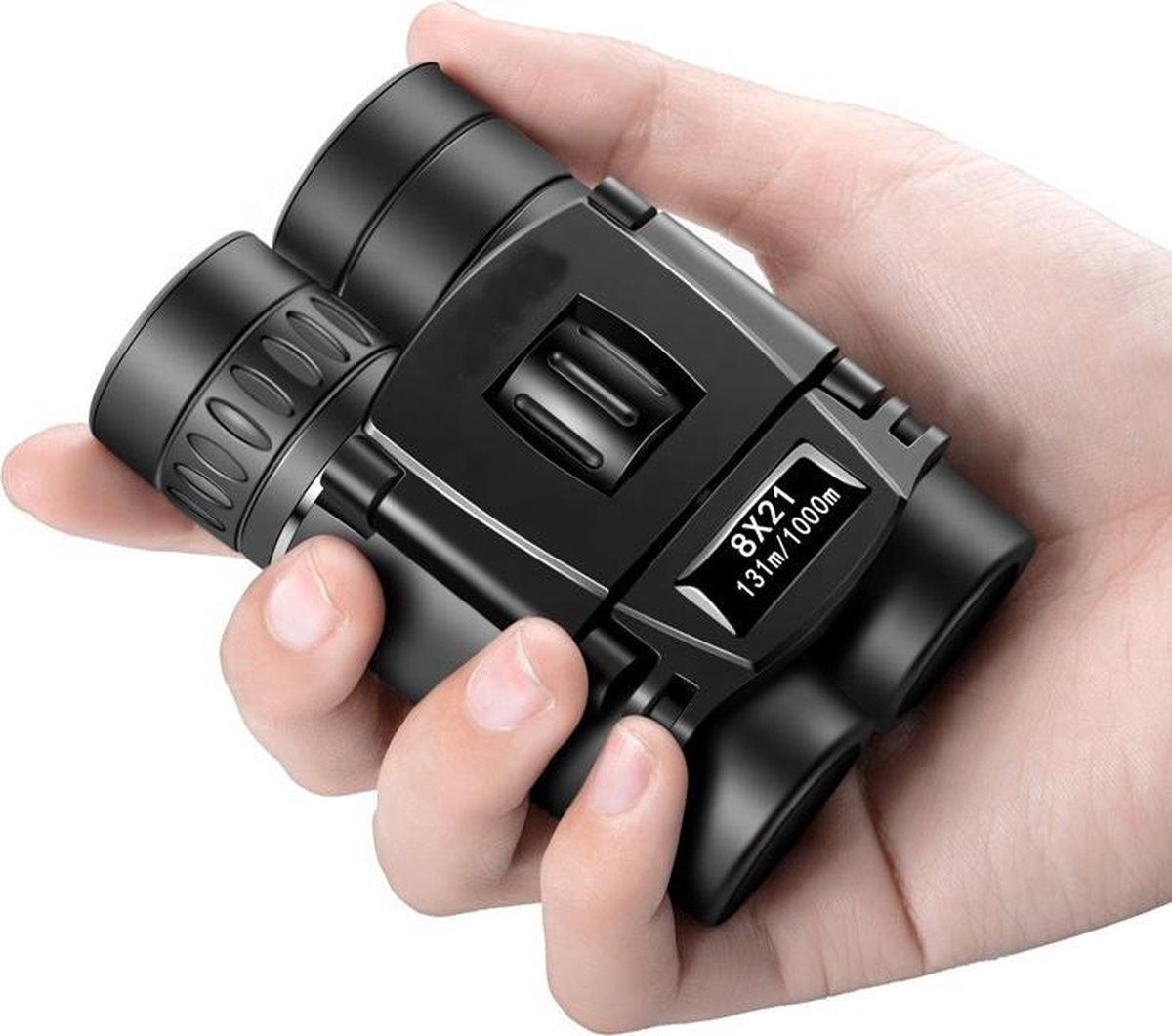 Verrekijker - Mini Pocket Opvouwbare 8x21 - Kleine Compacte - Lichtgewicht - Verrekijker voor Volwassenen & Kinderen