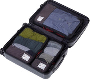 Troika - Business packing cubes - Reiscompressie tassen - antraciet/zwart