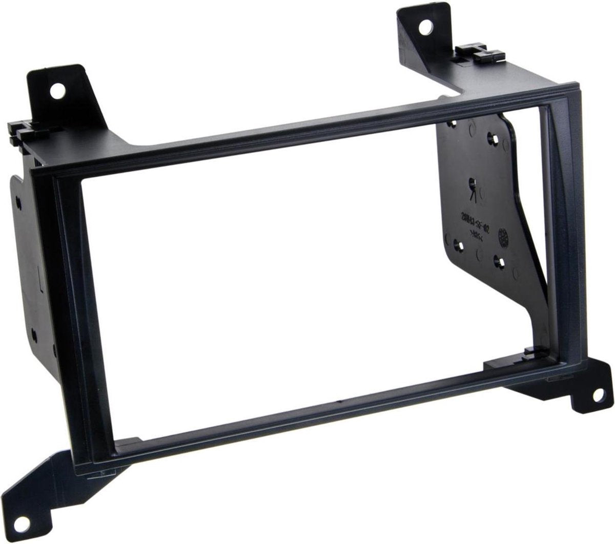 2-DIN Paneel Hyundai Santa FÃ© 2009-2012 Kleur: Zwart