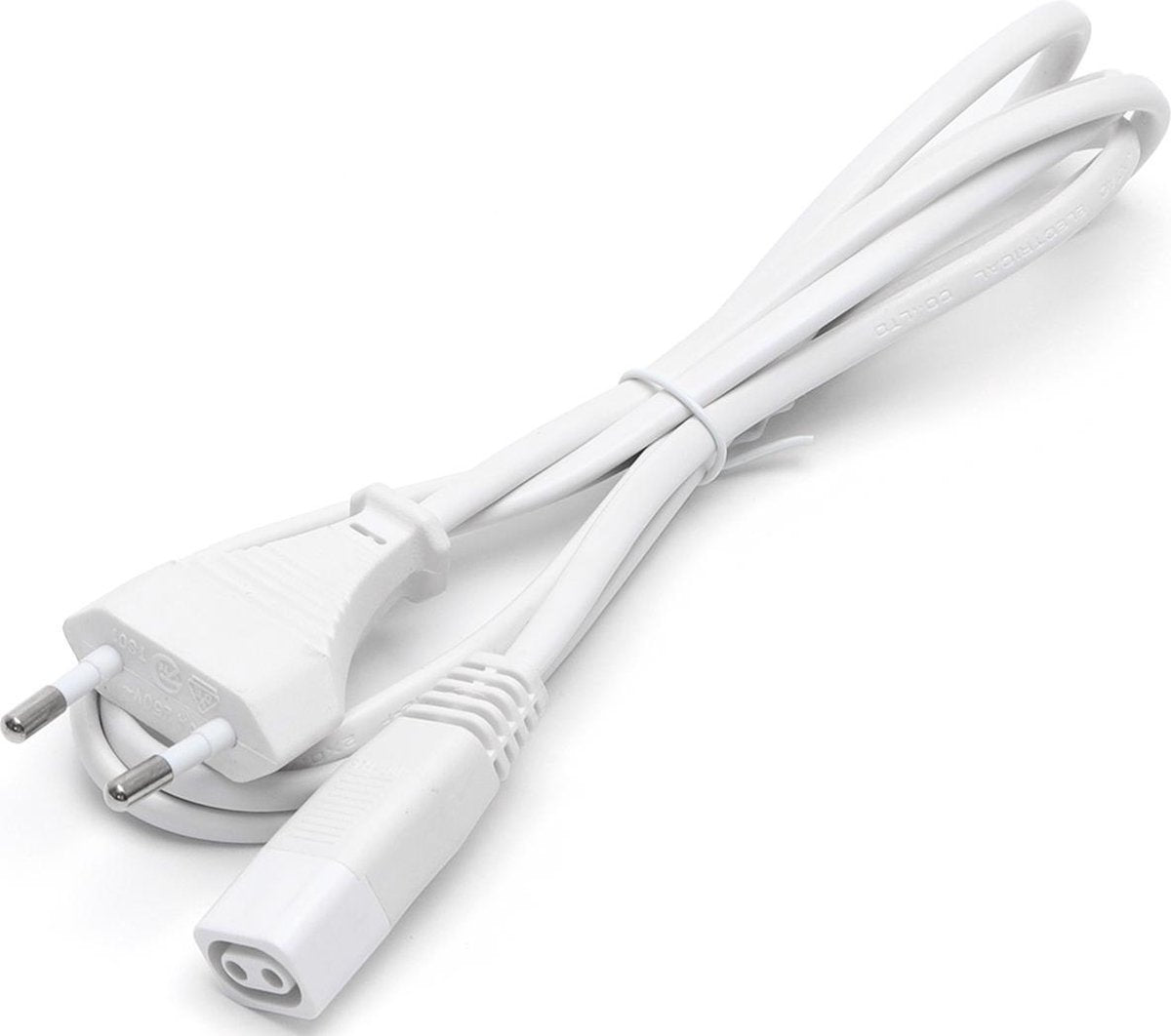 Voedingskabel T5 Buis - Aigi Timola - 220V - 1.5 Meter - Wit - BES LED