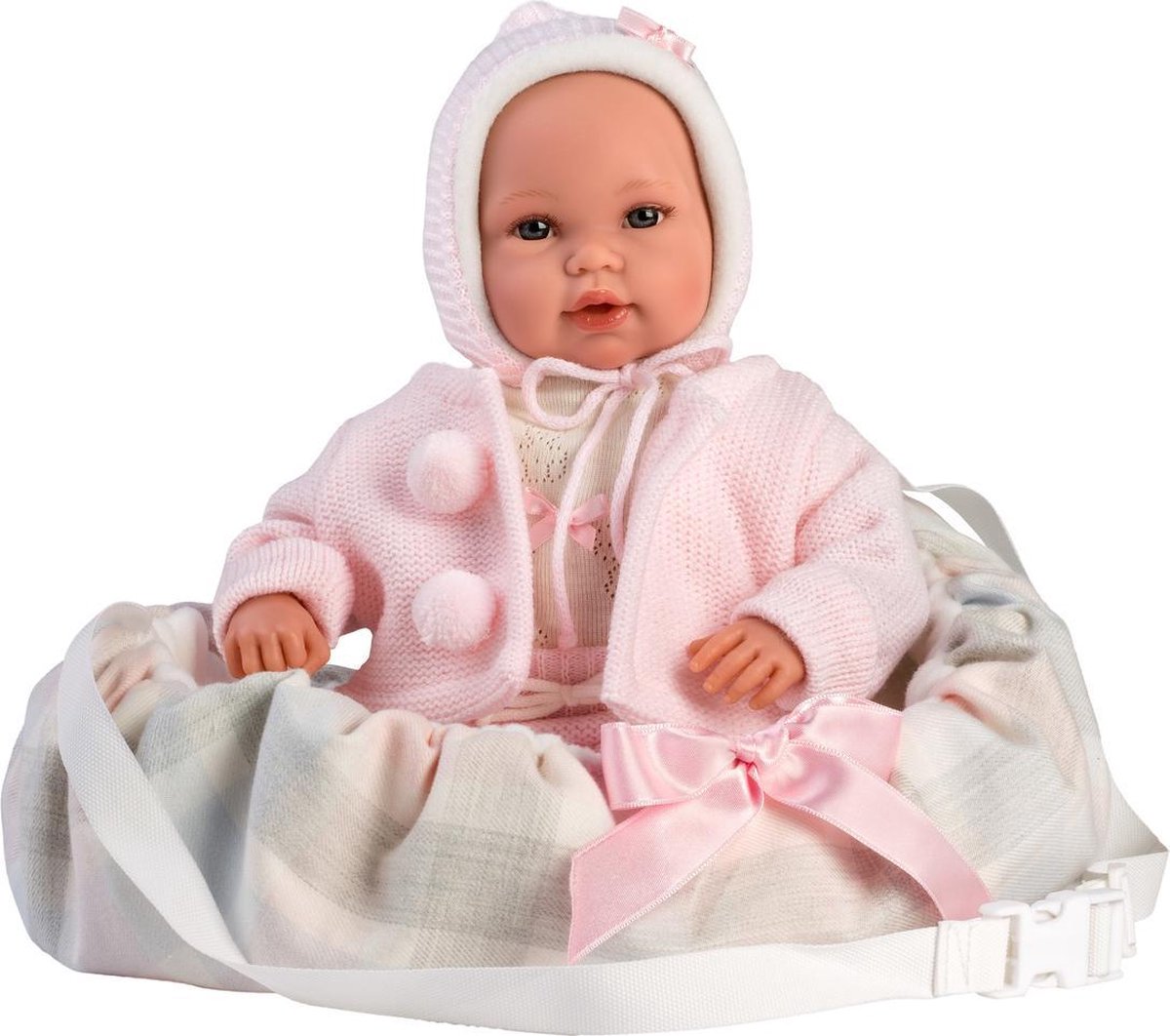 Llorens pop BABY CON PORTABEBE 36 cm