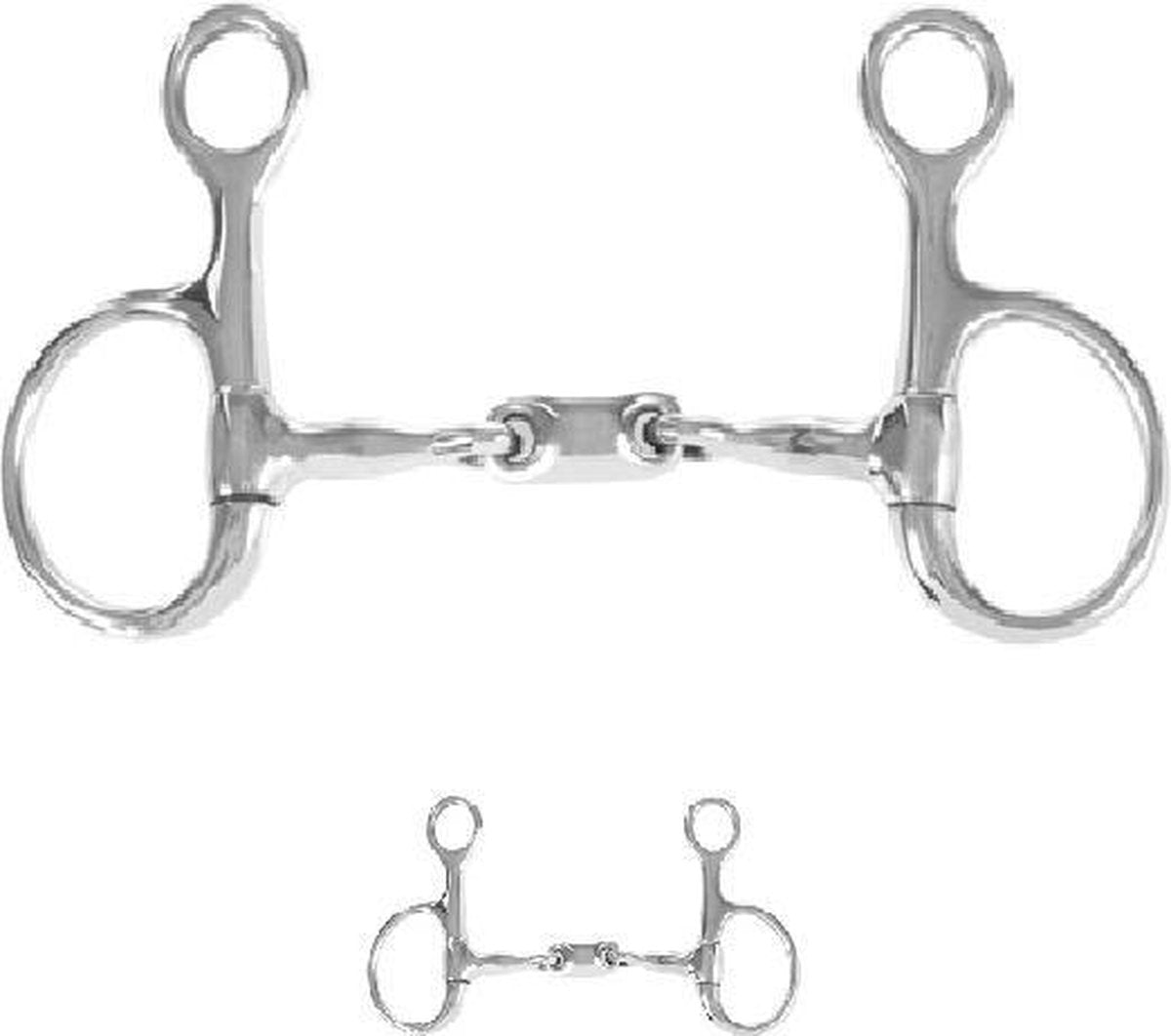 Baucherbit dubbelgebroken 12.5cm