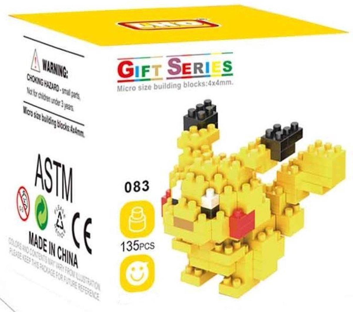 Nanoblocks Pikachu Pokemon - LNO