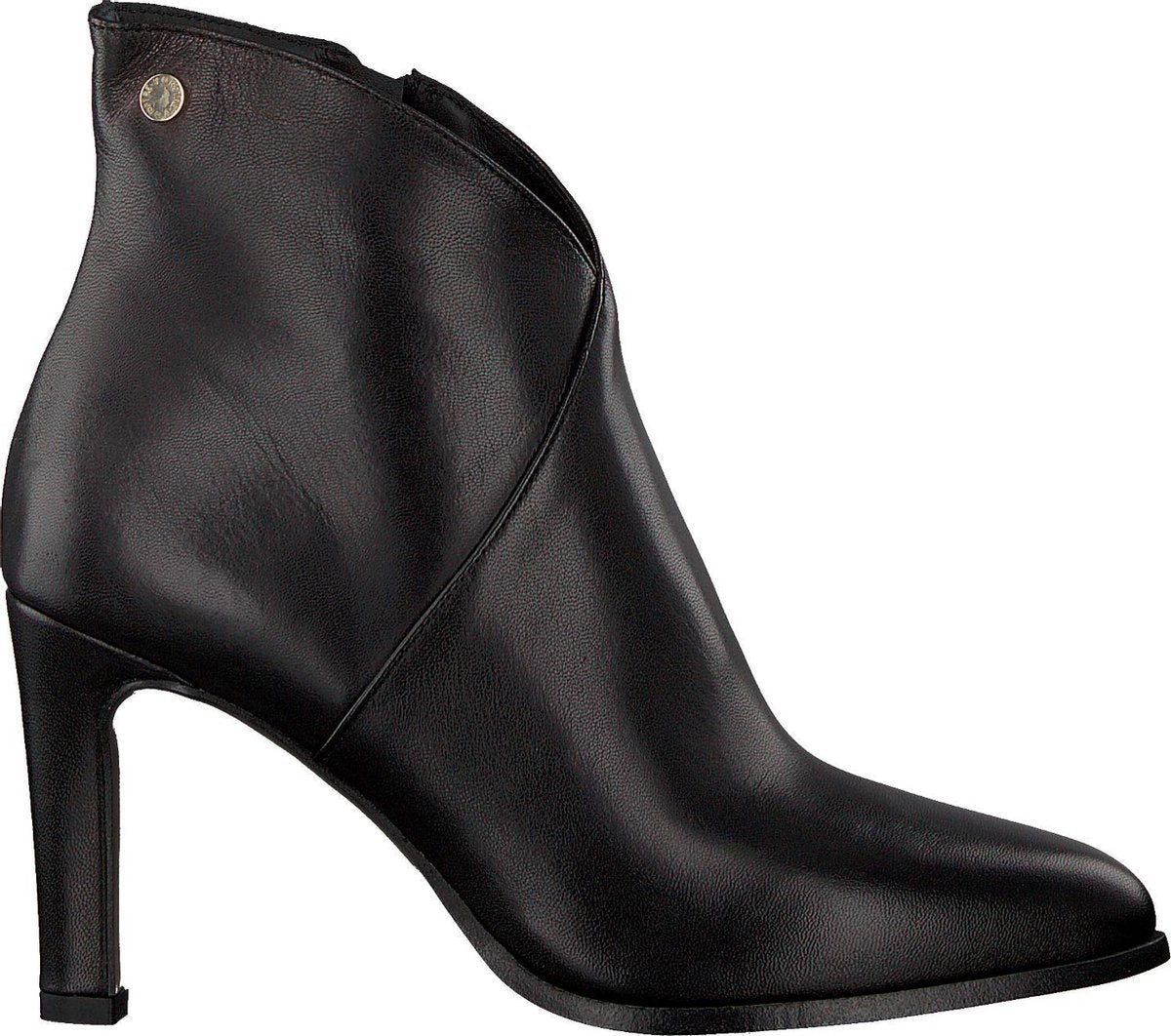 Notre-V 7425 Enkellaarsjes - Enkelboots - Dames - Zwart - Maat 41