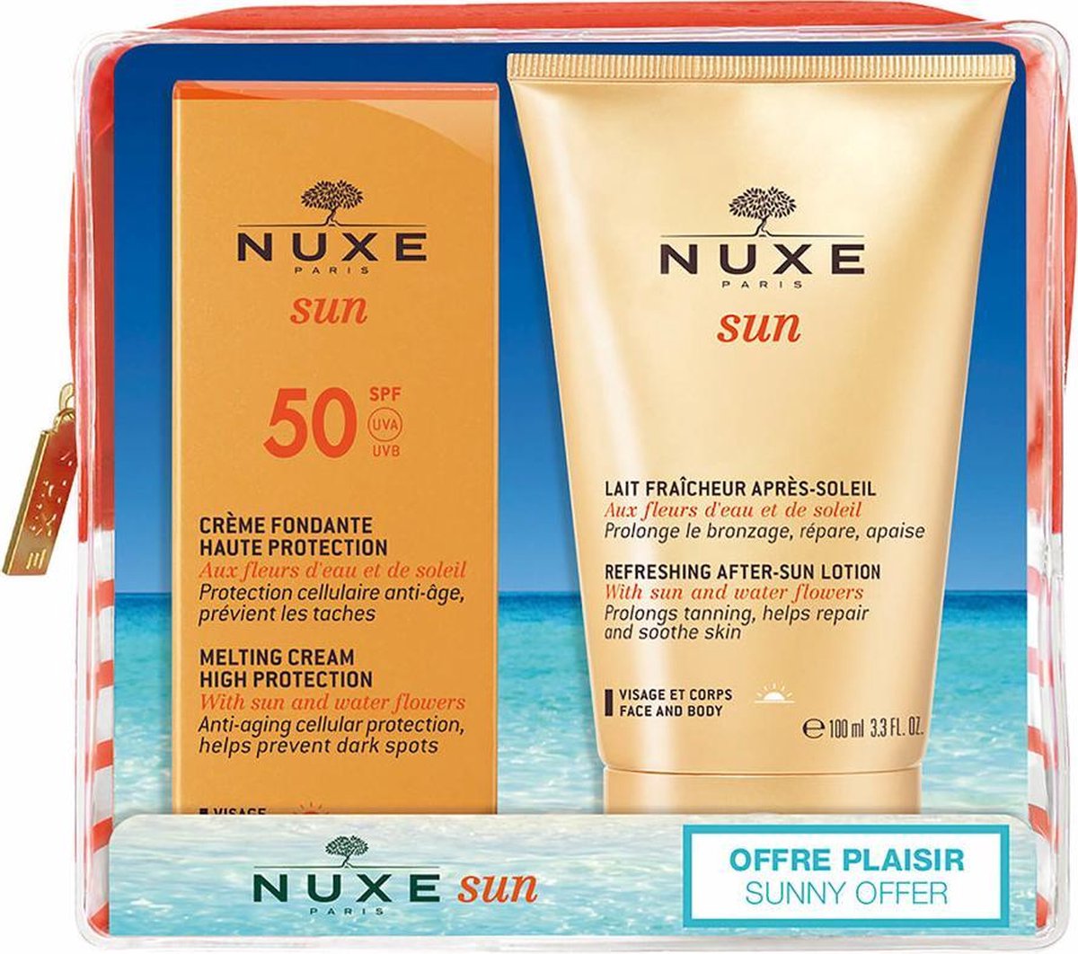 Nuxe Summer Protection Ritual Cadeauset - 50 ml - 100 ml (SPF 50)
