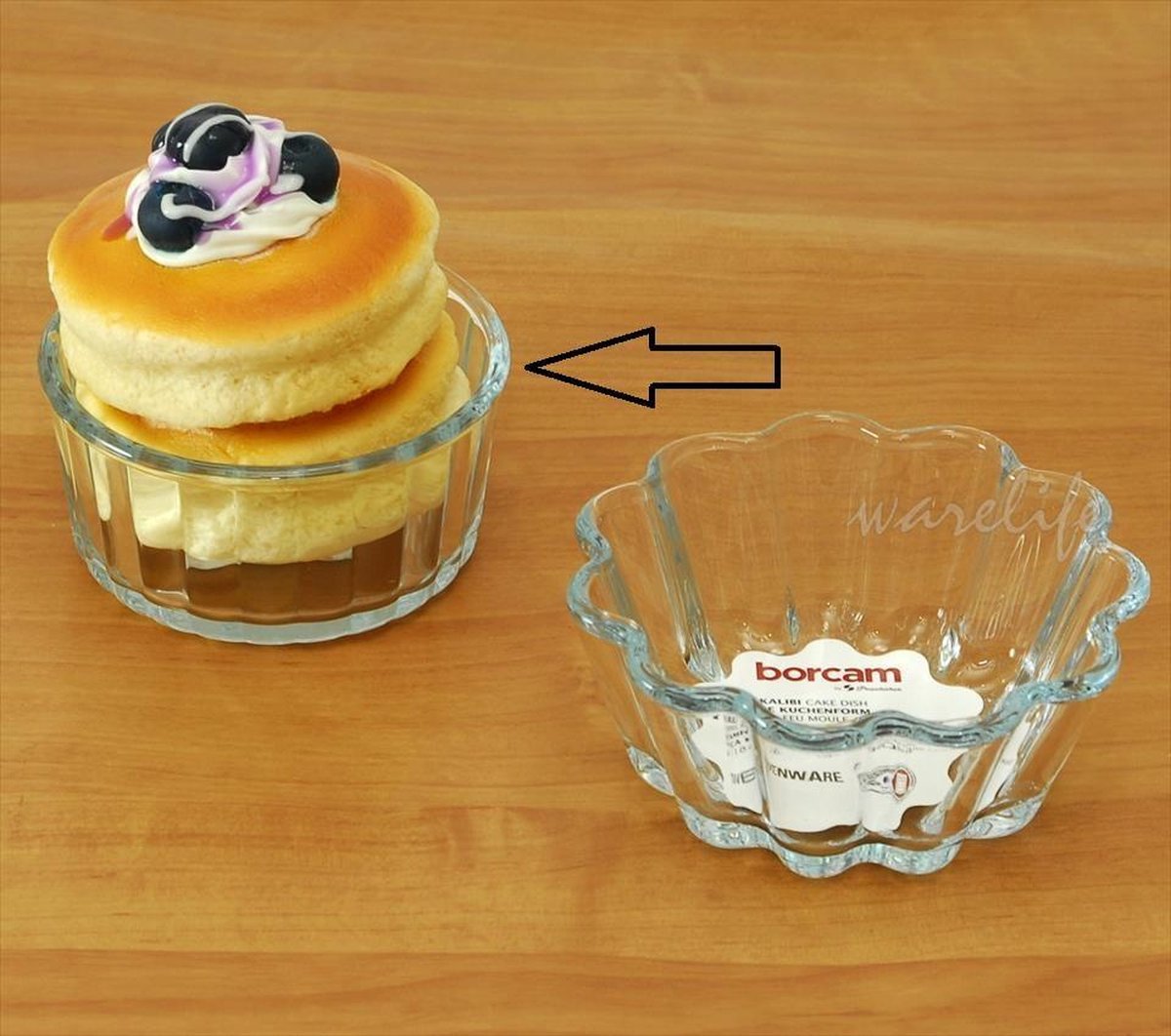 Borcam – Mini Glazen Bakvorm – Set van 3