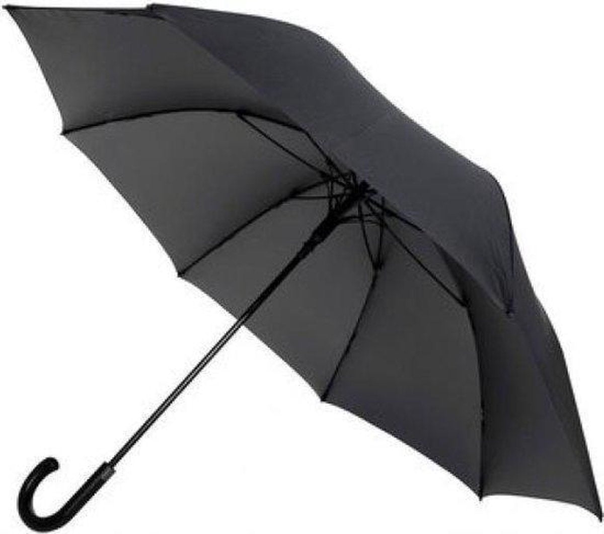 Falcone Golfparaplu 93 X 120 Cm Polyester/fiberglas Zwart