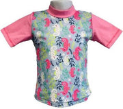 Banz Banz Shirt Rash Met Korte Mouwen Junior Sea Horse 94 cm
