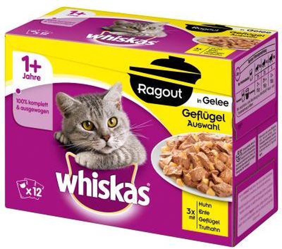 Whiskas vanaf 1 jaar + Kattenvoer