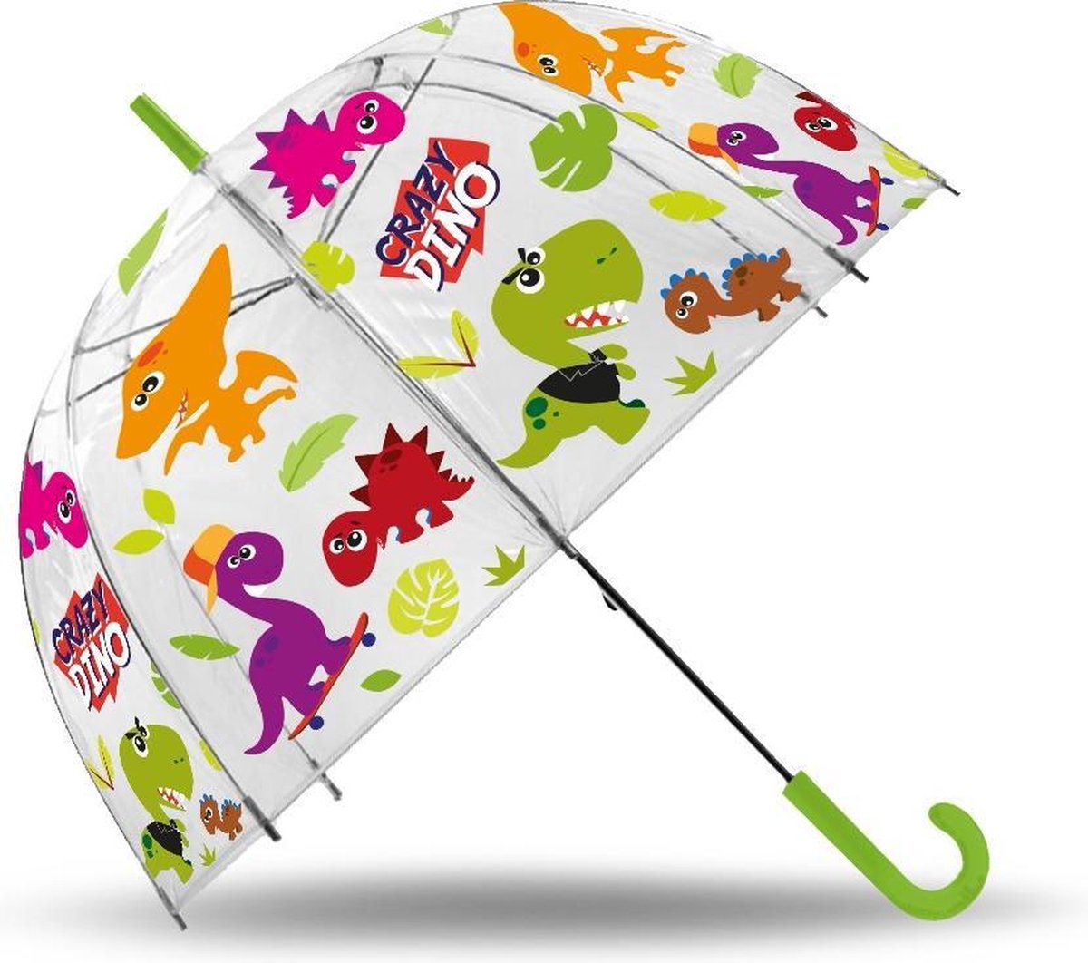 Dinosaurus Paraplu - ø 70 x 70 cm - Groen