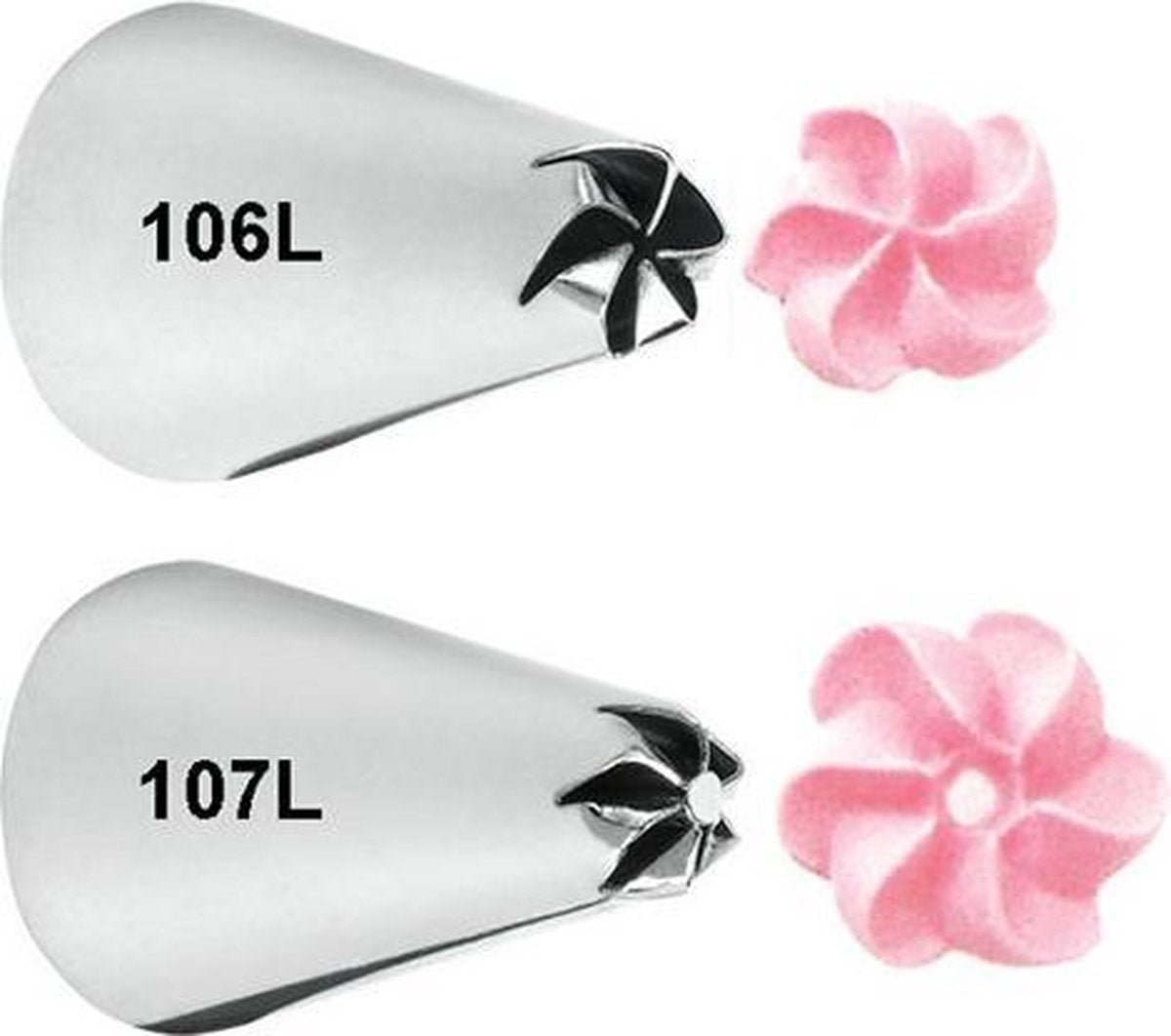 Wilton - Spuitmondjes Set - Linkshandig - #106L