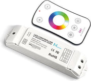 RGBW LED CONTROLLER - MET RF-AFSTANDSBEDIENING