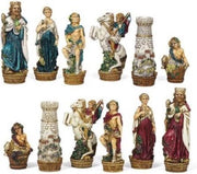 Dal Negro Schaaksstukken Bacchus Big 118 Mm Hout 32-delig