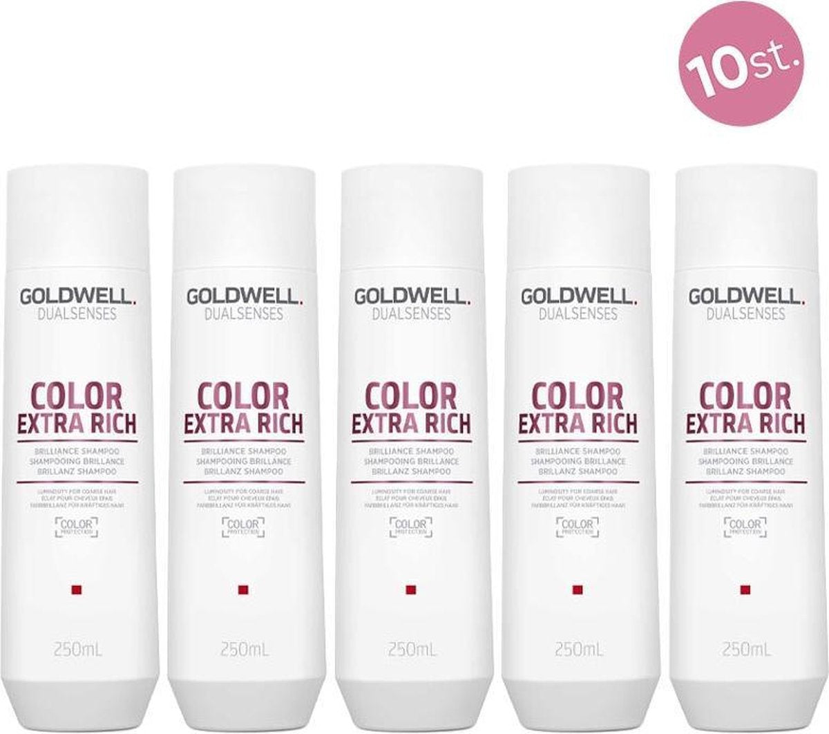 10x Goldwell Dualsenses Color Extra Rich Brilliance Shampoo 250ml