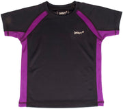 Gelert Kinder T-shirt | Unisex | Zwart/Paars | Maat 116 (5-6 jaar)