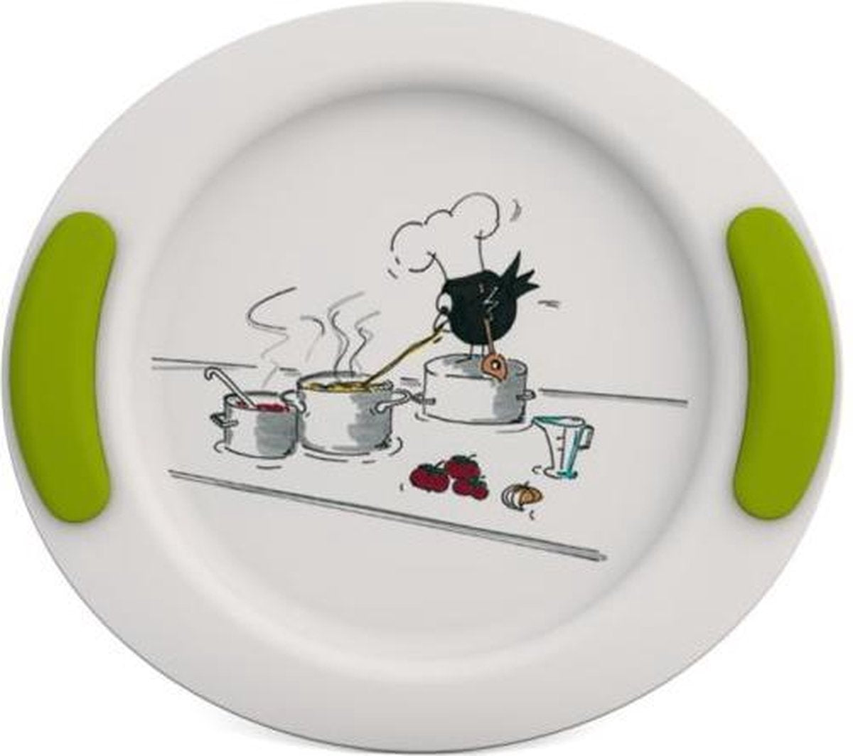 Kinderbord Vogel - Groen