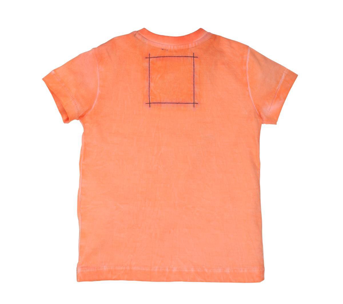 Moodstreet Jongens T-shirt - Soft Orange - Maat 104