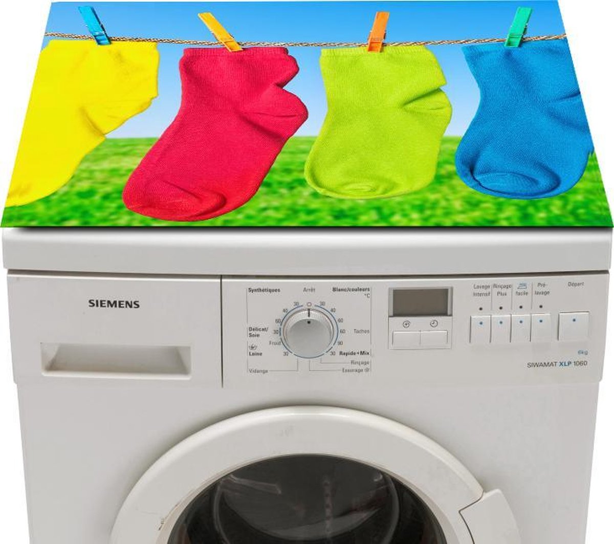 Wasmachine Bescherm Mat - 60x60 cm. - Sokken