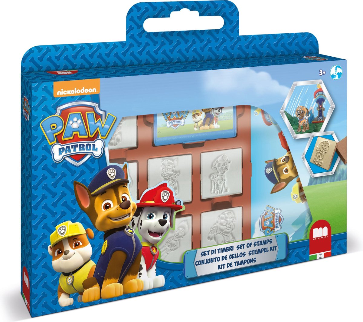 Nickelodeon Stempelset Luxe Paw Patrol: 12 Delig