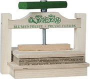 Glückskäfer Bloemenpers 20 X 22 Cm Met Draaigreep Blank/groen