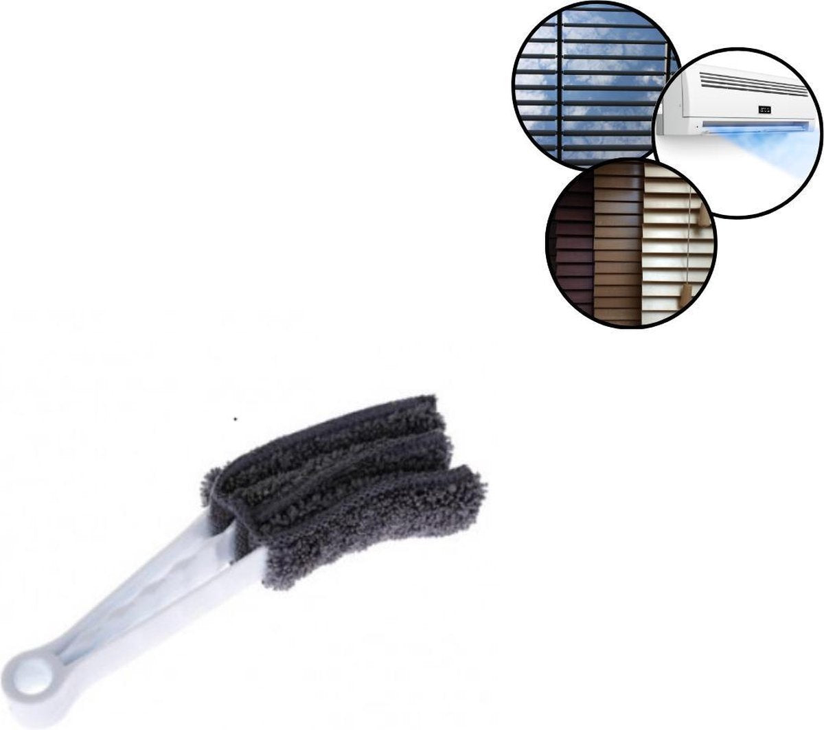 Luxaflex reiniger - Borstel - Jaloezieën - Lamellen - Stoffer - Schoonmaken - Microvezel doek - Plumeau -