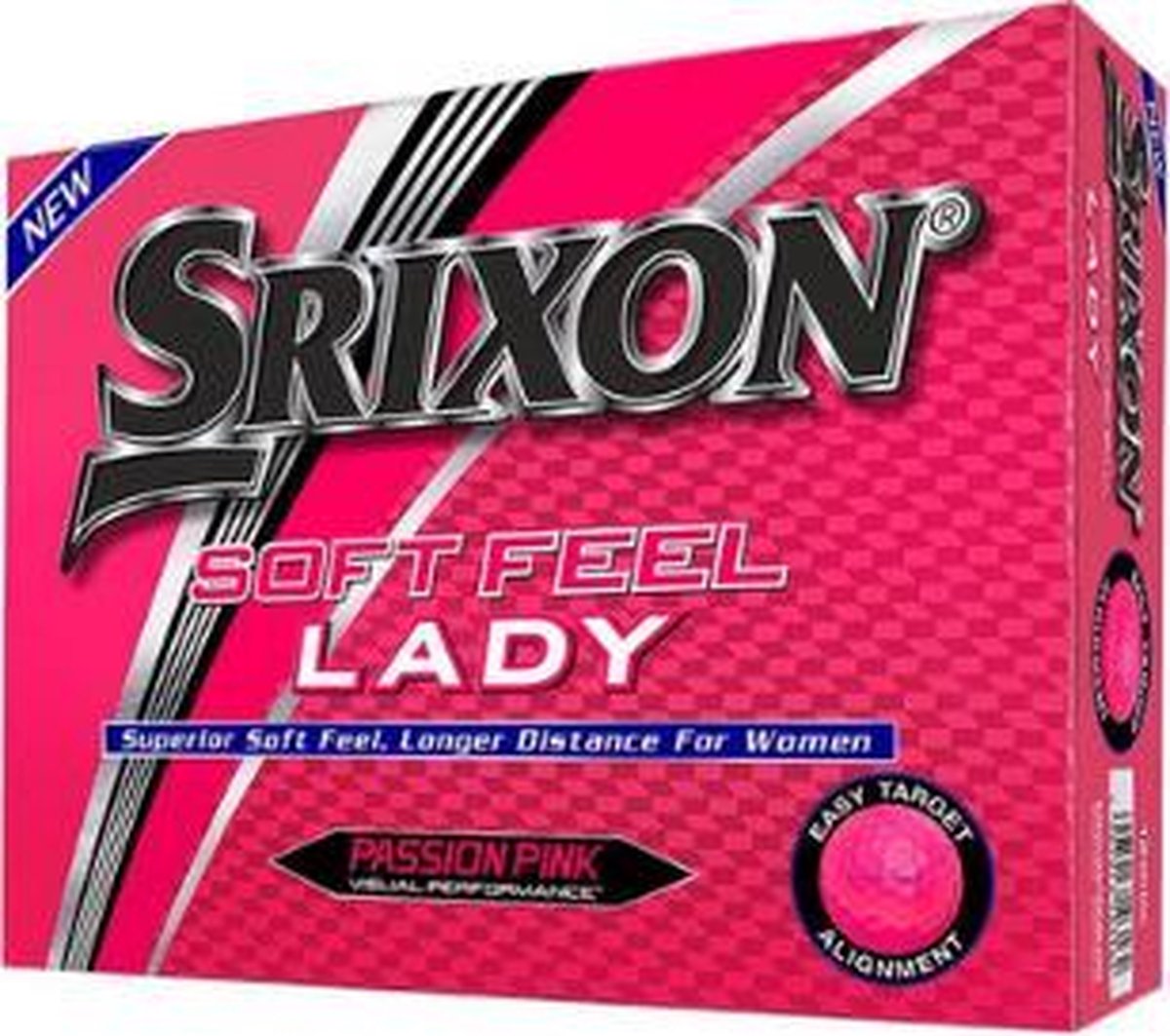 SRIXON SOFT FEEL LADY 12- PACK Pink