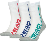 HEAD - performance 3-pack short wit & grijs - 43-46
