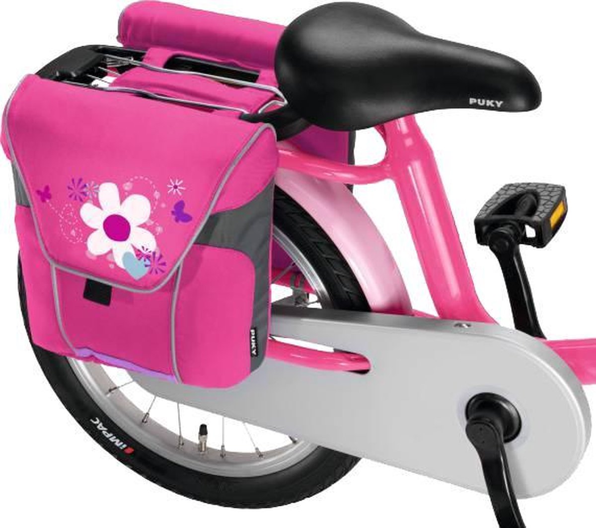 PUKY Kinderfiets Dubbele Fietstas DT3 - Lovely Pink