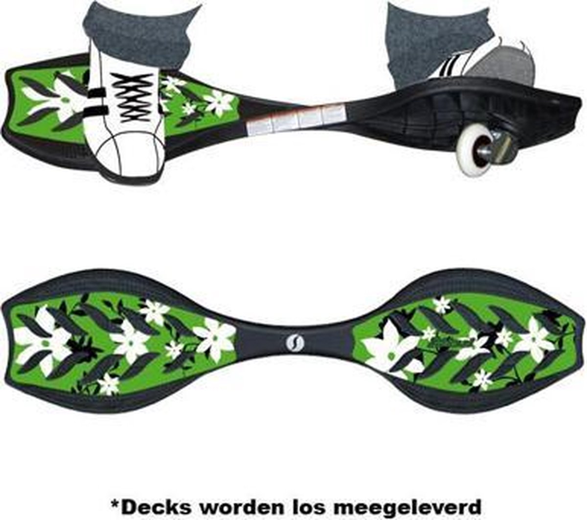 Ripstik Air Pro Green Flower - By Razor