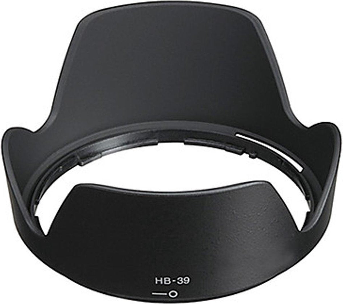 Zonnekap HB-39 voor Nikon AF-S DX 16-85mm en 18-300mm met 67mm filtermaat