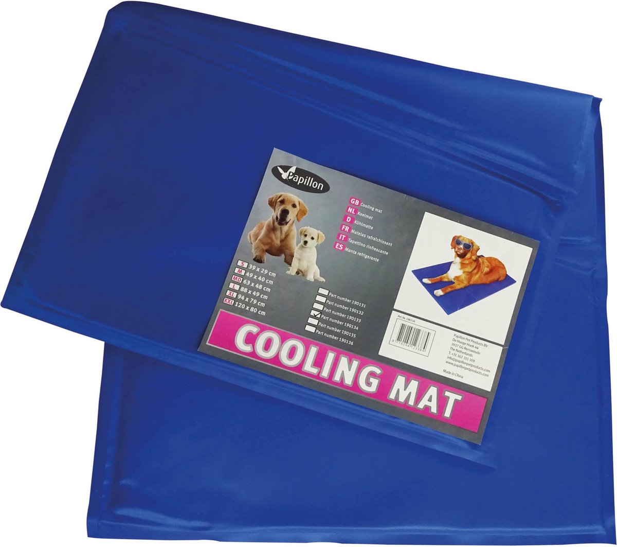 Koelmat L voor huisdieren - 88 x 49 - koelmat voor medium/grote honden