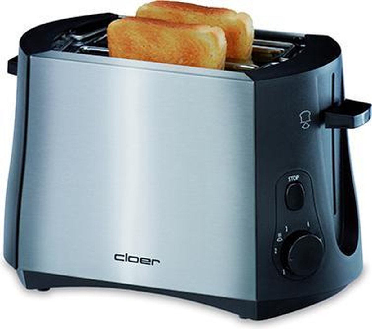 Cloer 3419 2snede(n) 900W Zwart