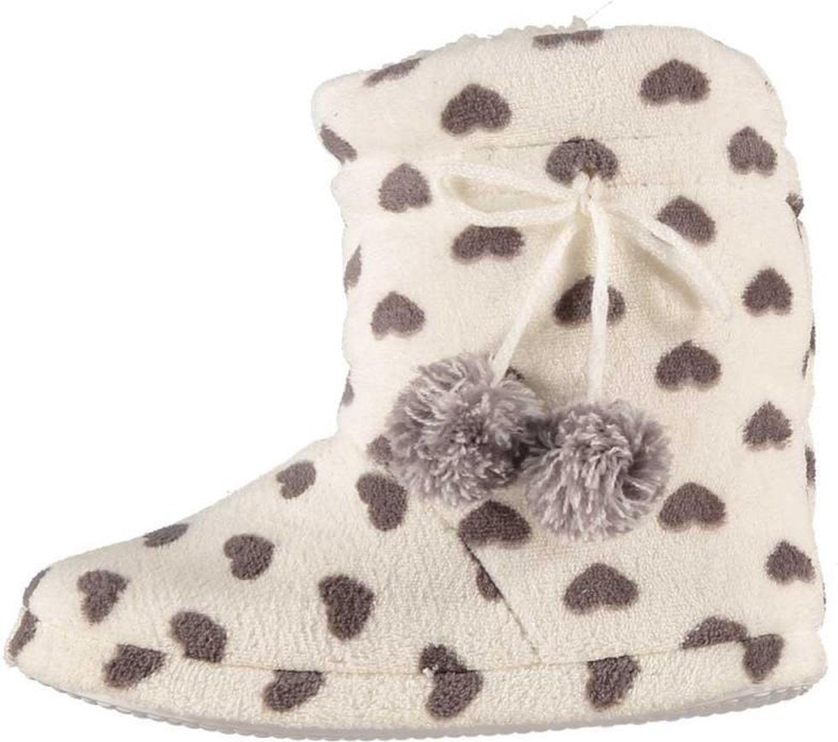 Hoge Sloffen Dames - creme - Maat 37/38