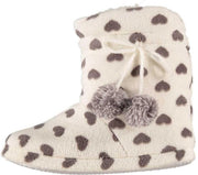 Hoge Sloffen Dames - creme - Maat 37/38