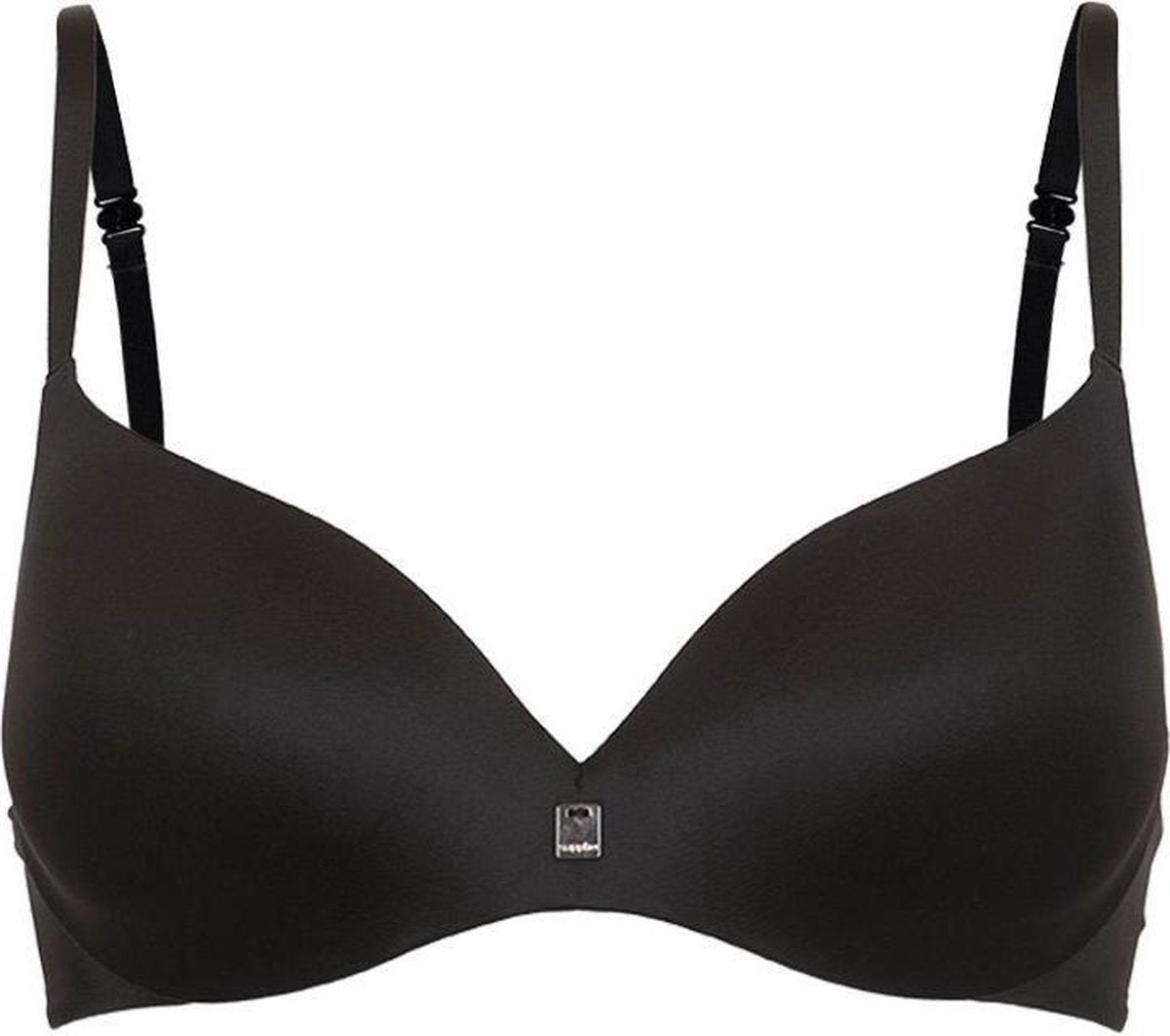 Sapph Comfort Light Push Up Beugelbeha Dames Beha - Zwart - Maat 65C