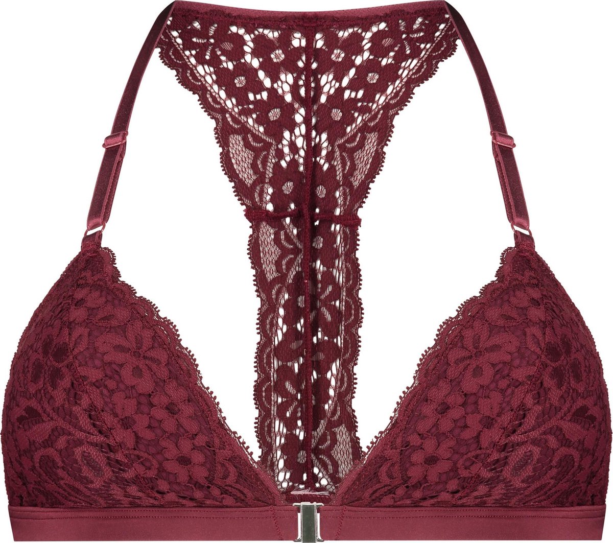 Hunkemöller Dames Voorgevormde triangle bralette Rose - maat XS