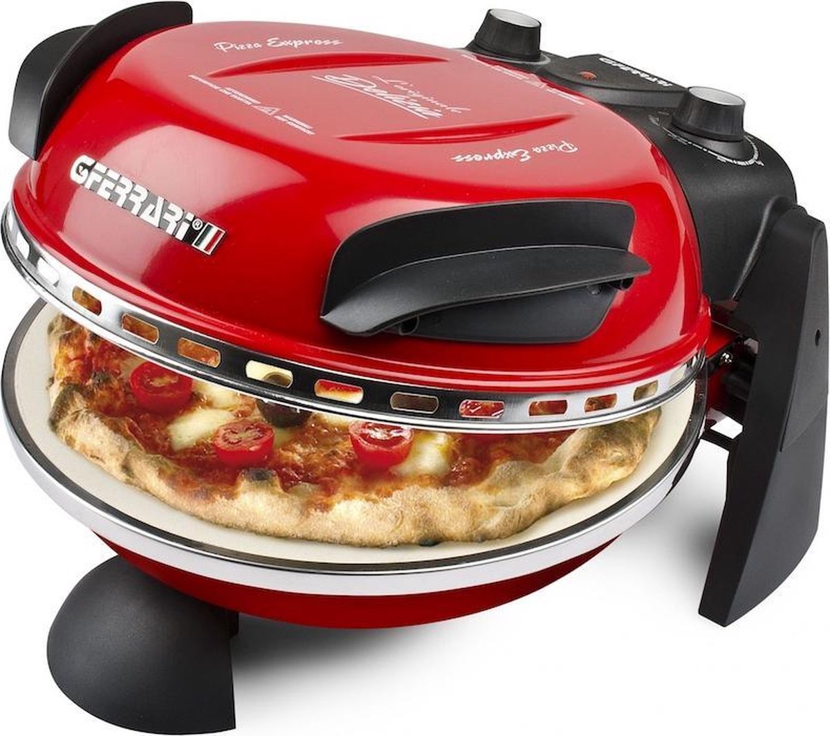 Pizza oven G3Ferrari Delizia pizzaoven rood