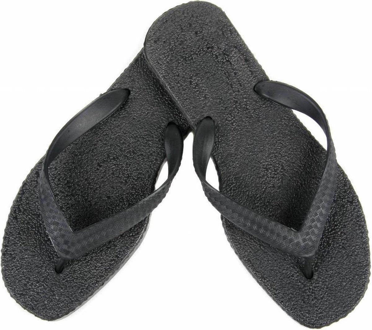 Sarraizienne teenslipper Unisex  Maat 46 - Zwart/Zwart
