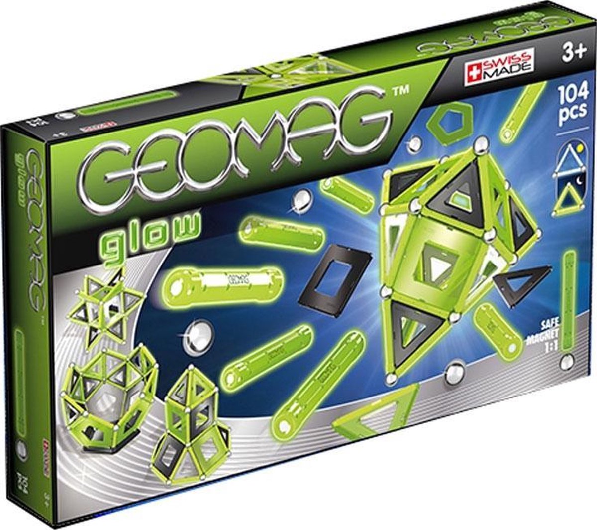 Geomag Color Glow 104 delig