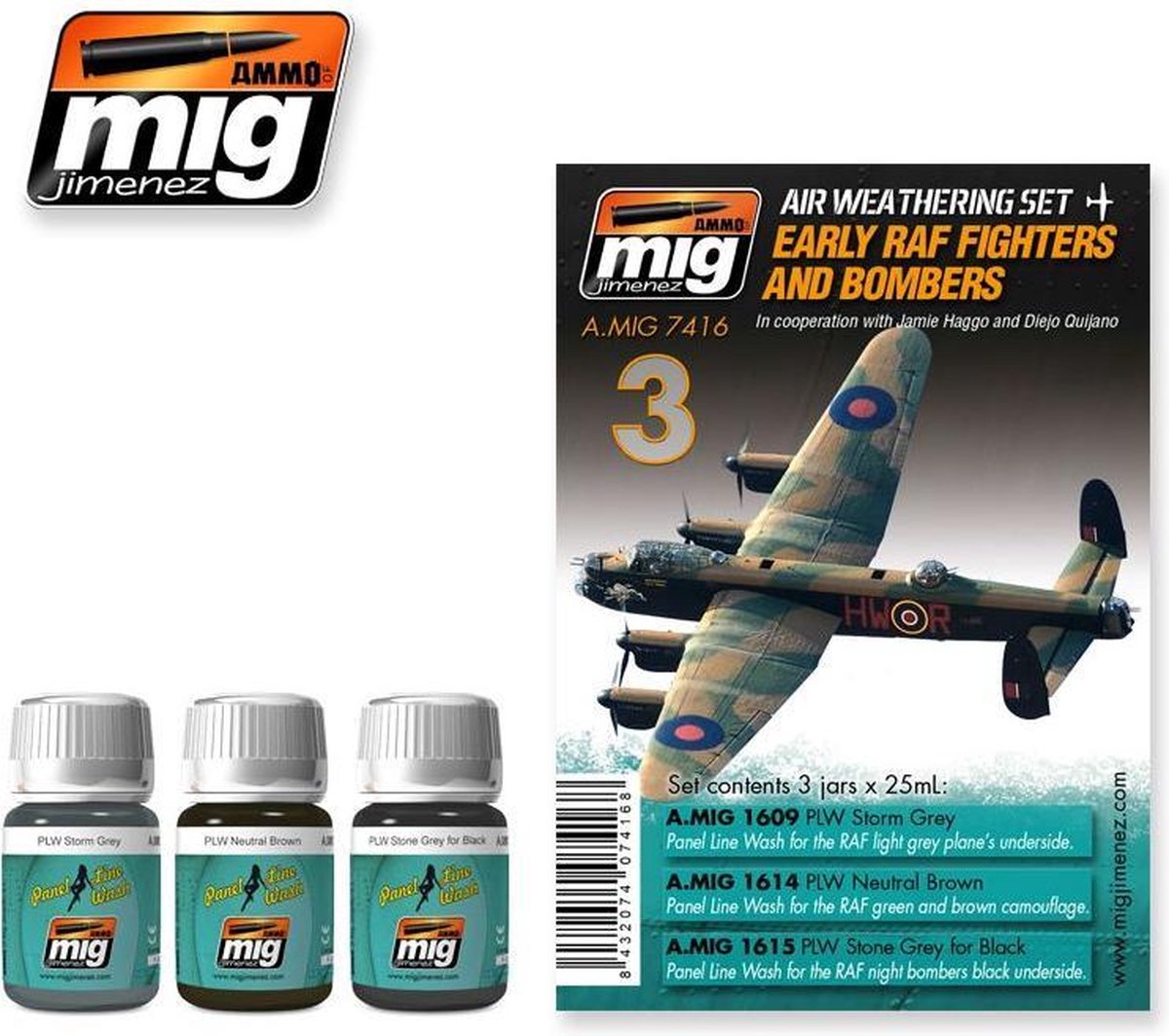 Mig - Early Raf Fighters And Bombers (Mig7416)